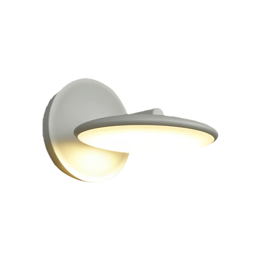 Swivel Disc Outdoor Wall Light, Cast Aluminum Patio Light