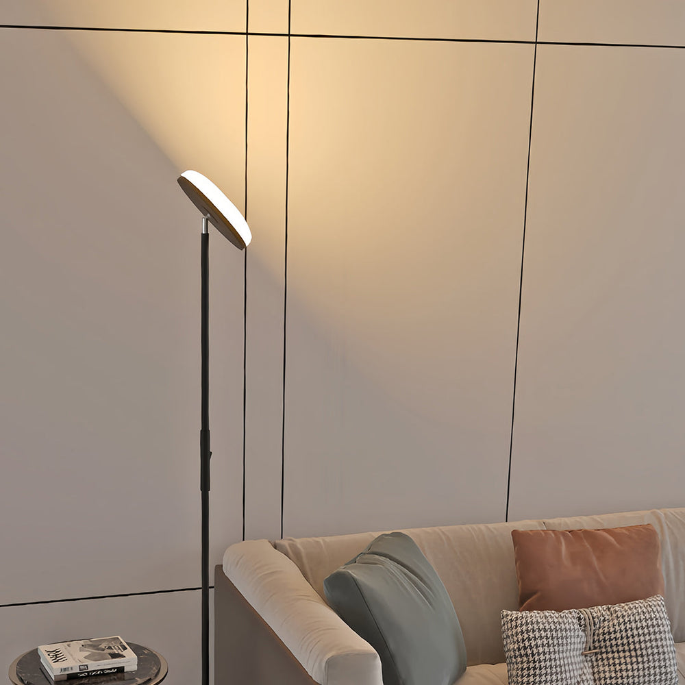 Uplight and Downlight Floor Lamp, Slim Dimmable LED Standing Light, view 7