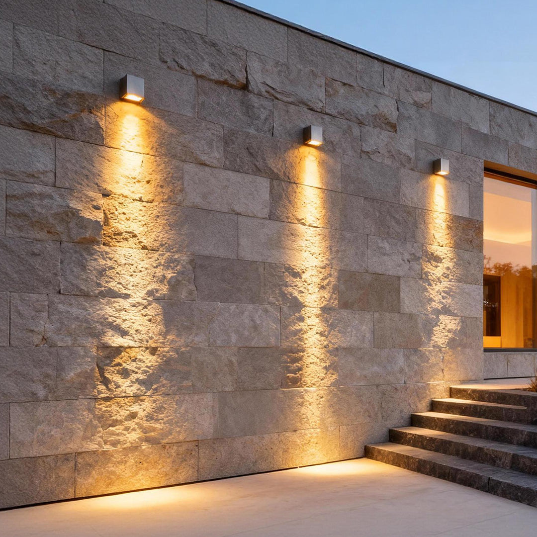 Facade Spot Wall Light, Waterproof Double Head LED Beam