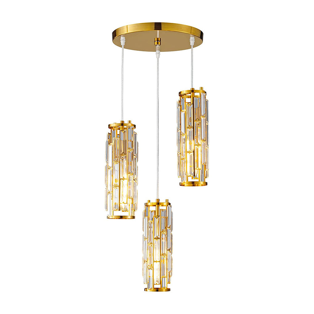 Mini Crystal Pendant Light, Creative Art Island Fixture, view 18