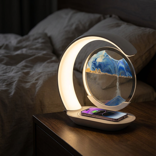 Quicksand Wireless Charging Table Lamp