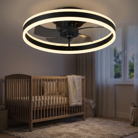 Silent Dimmable LED Ceiling Fan