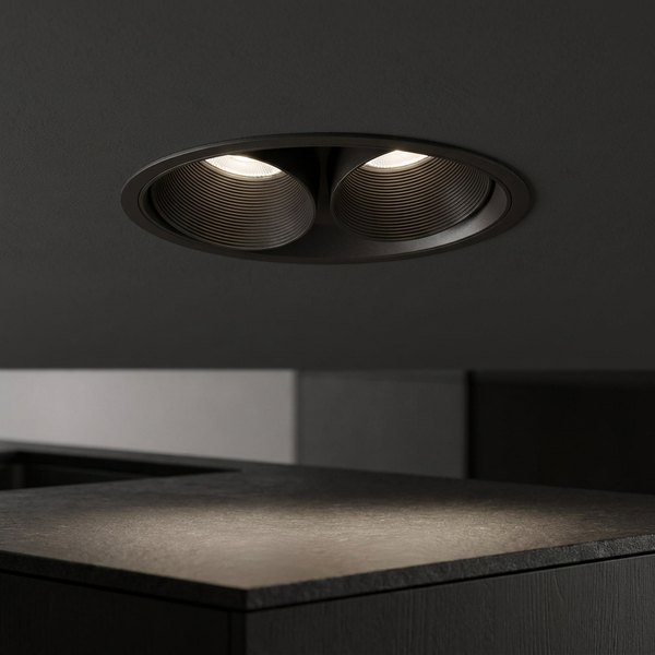 Borderless Twin Tube Recessed Downlight
