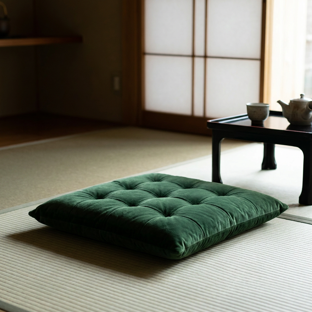 Velvet Tatami Floor Cushion Cover