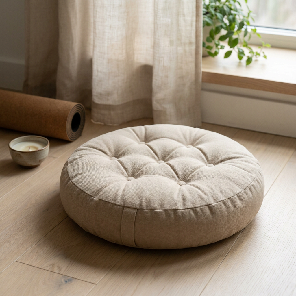 Tufted Meditation Floor Cushion