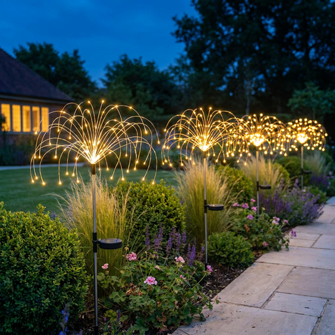 Solar Firework Fairy Garden Lights