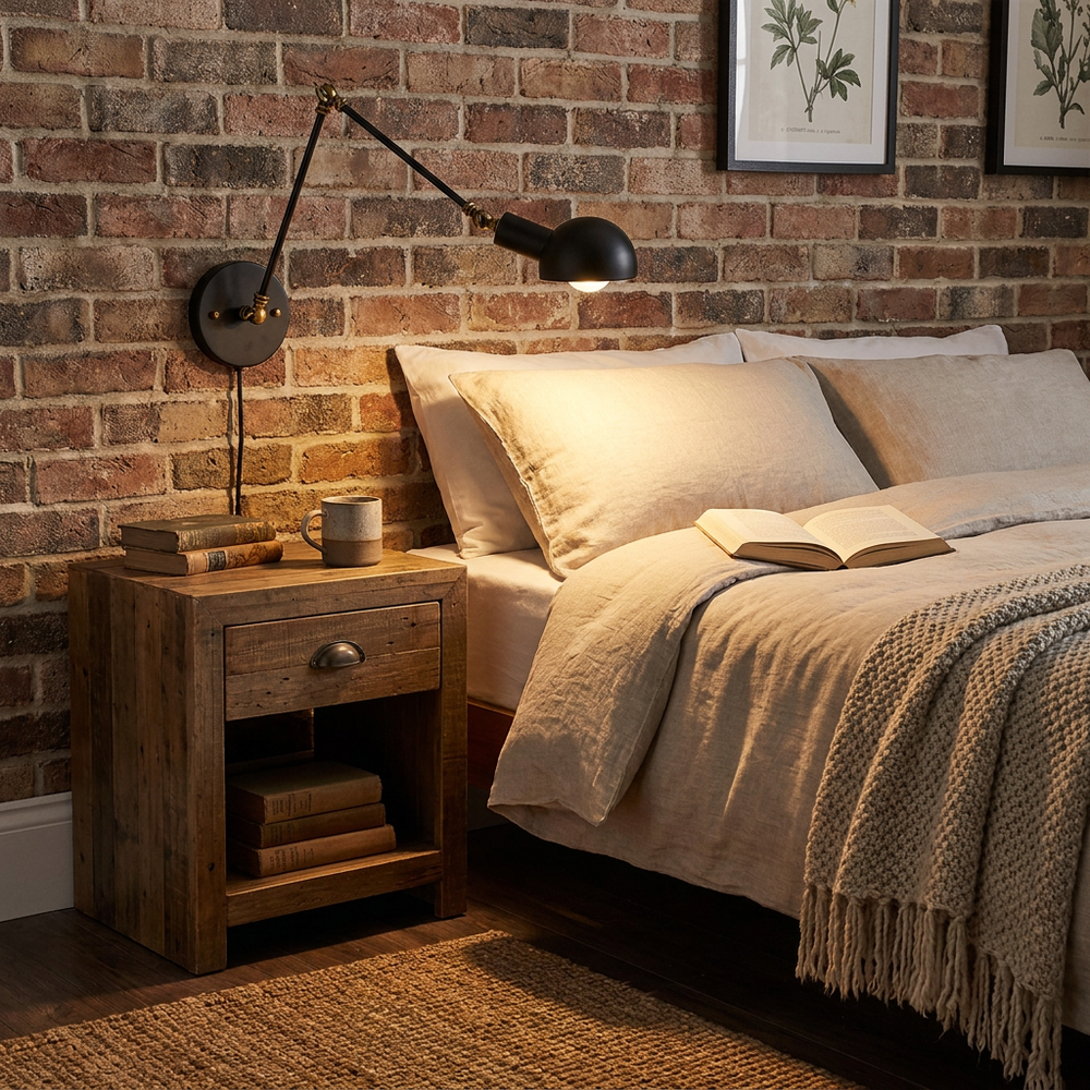 Industrial Swing Arm Reading Wall Lamp