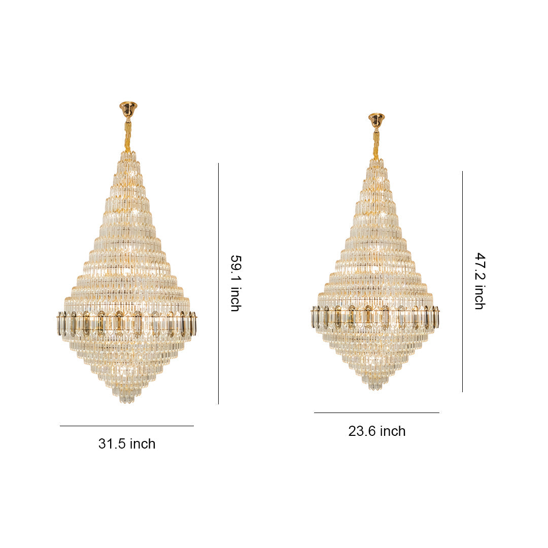 Dimension comparison of both sizes