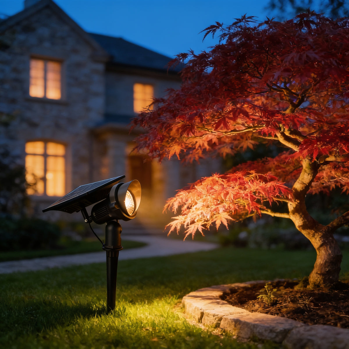 Lawn Spotlight, RGB, Ground Insert