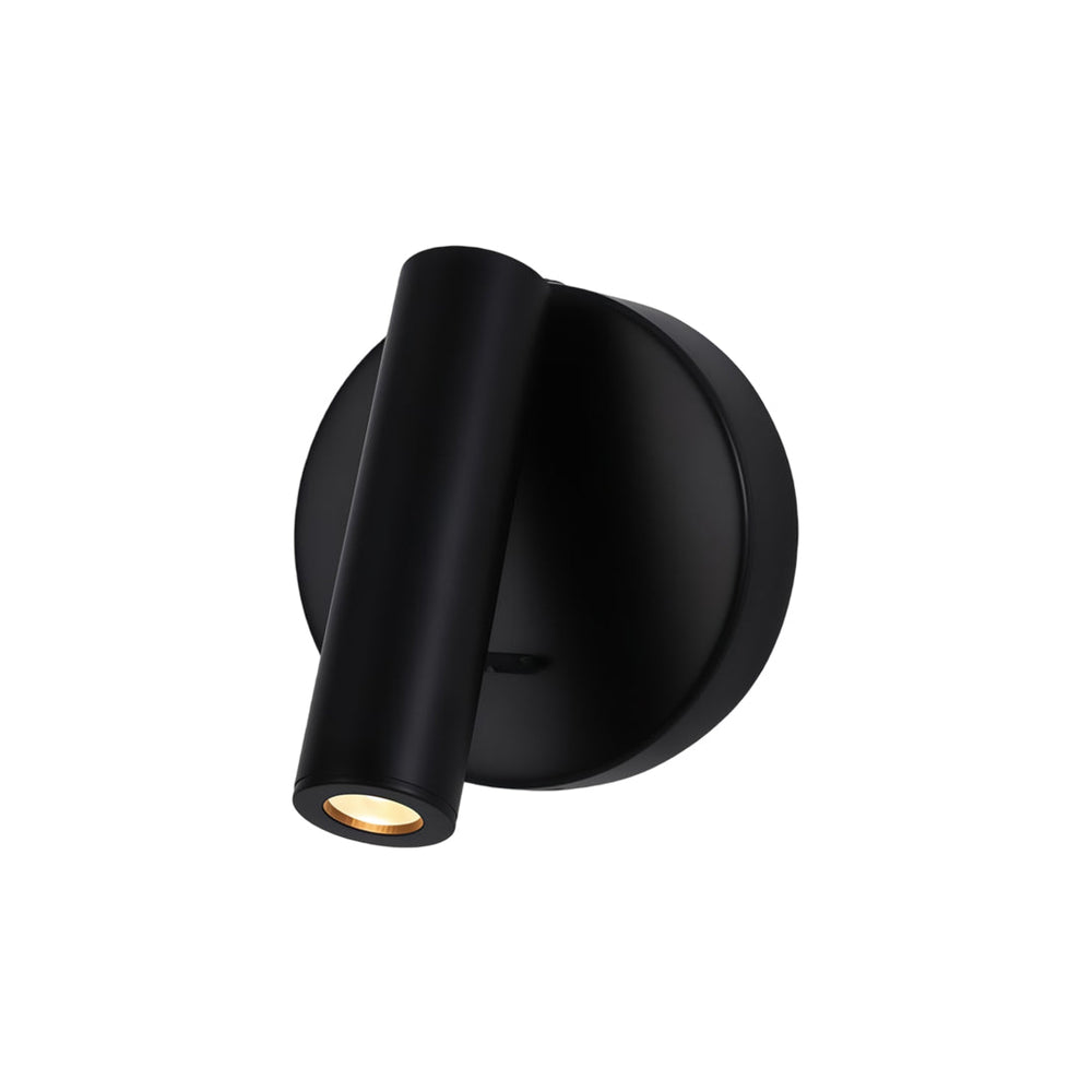 Bedside Reading Wall Light, Metal Adjustable Spot Sconce