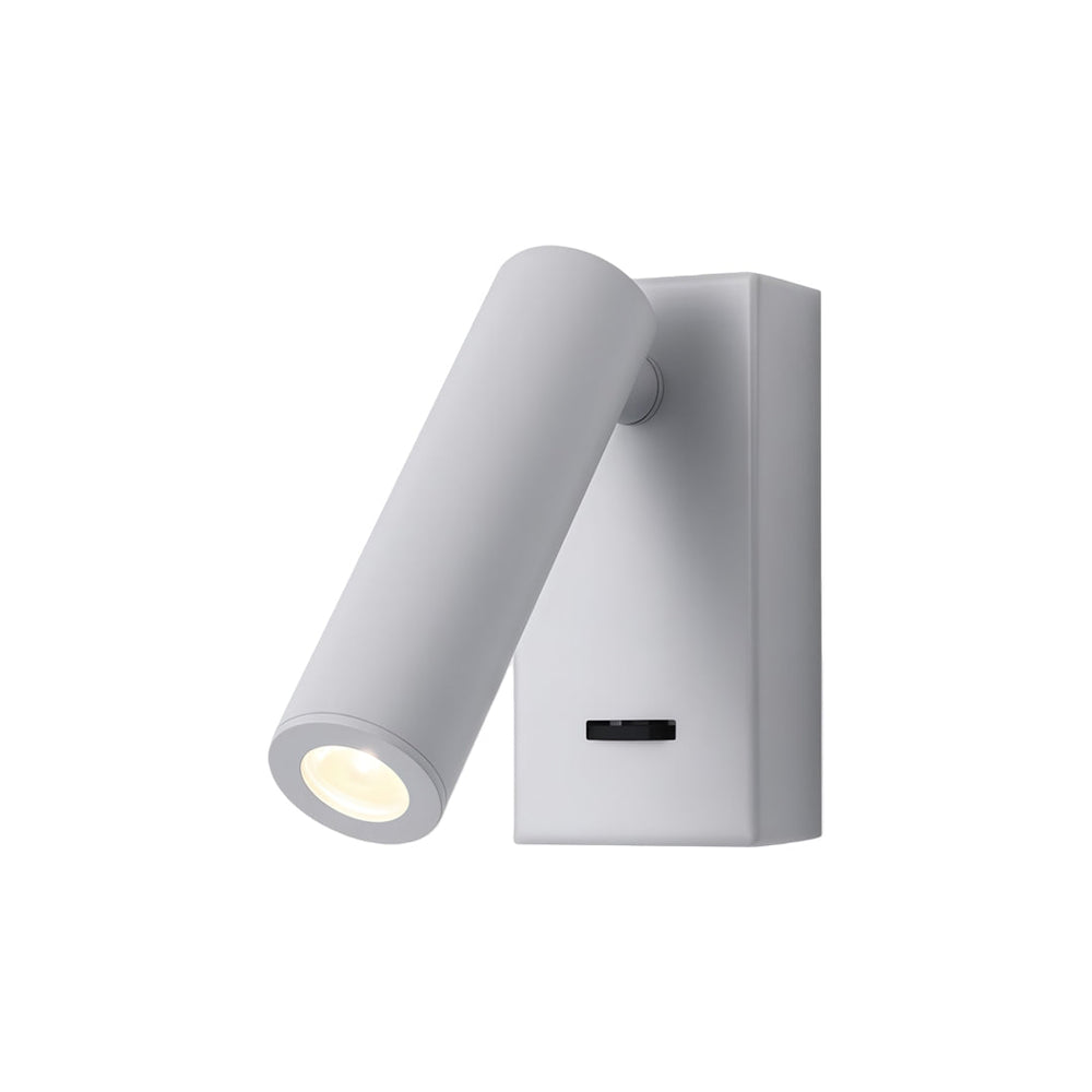 Bedside Reading Wall Light, Metal Adjustable Spot Sconce