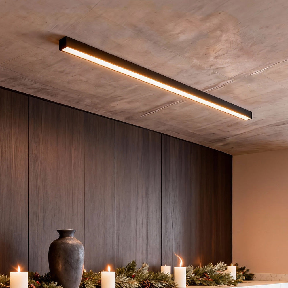 Minimalist Linear Wall Light, Modern LED Bar Sconce