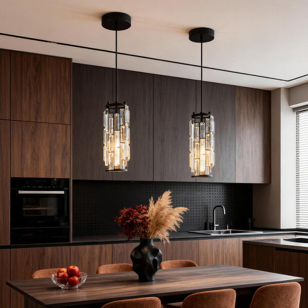Mini Crystal Pendant Light