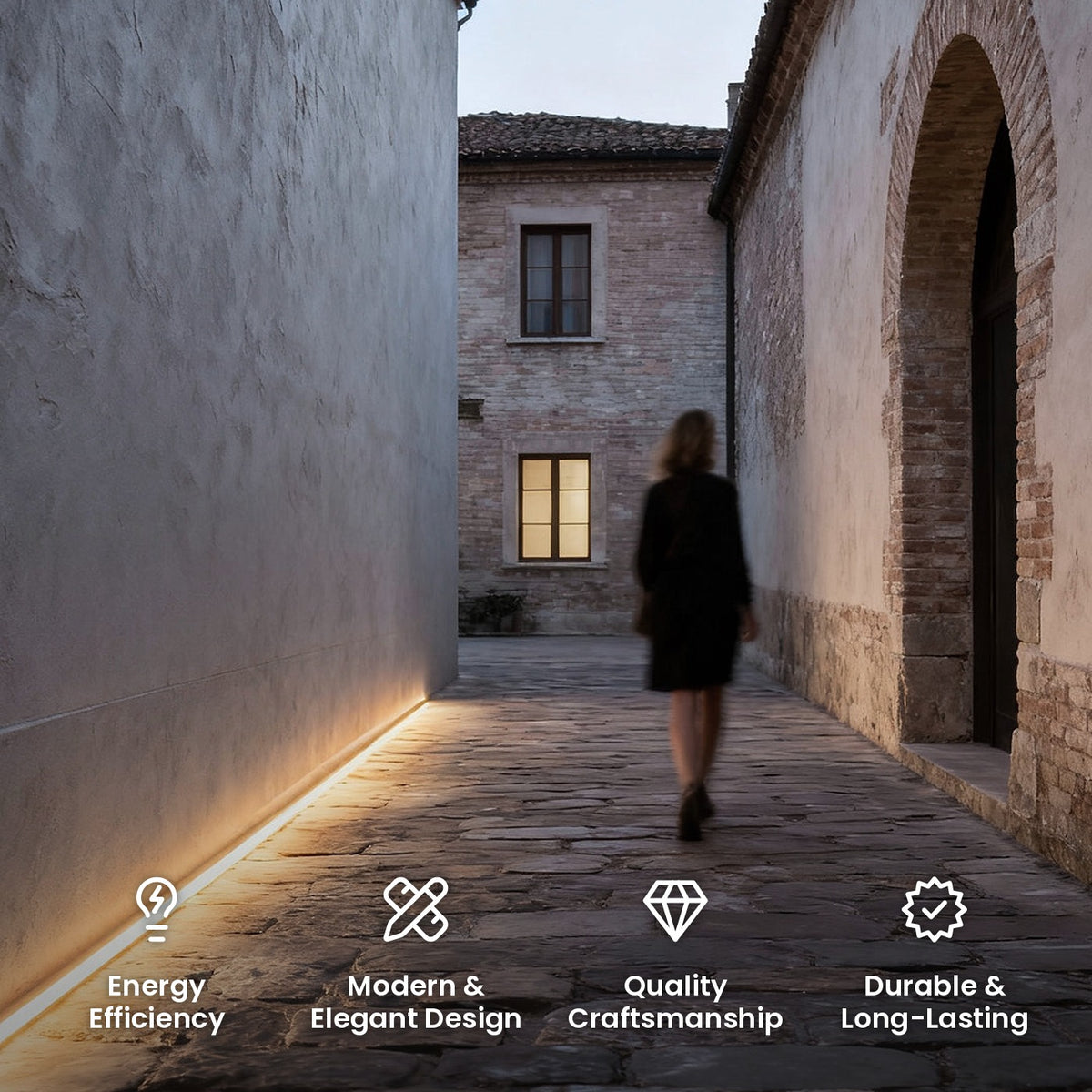 Architectural LED Strip Light: energy efficiency, modern and elegant design, quality craftsmanship, durable and long-lasting