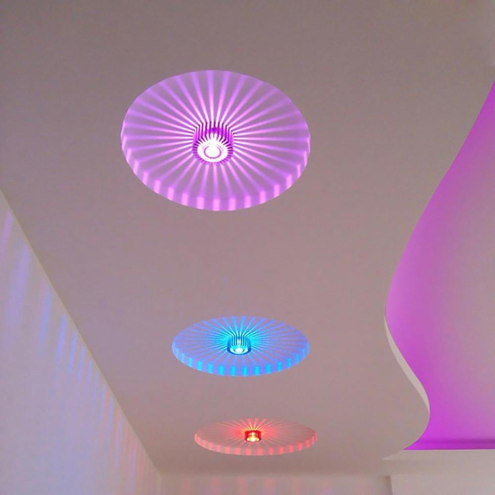 Sunburst Mini Ceiling Light, Silver Aluminum LED Flush Mount 4