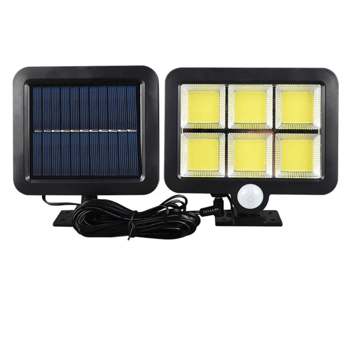 6 COB solar motion sensor wall light