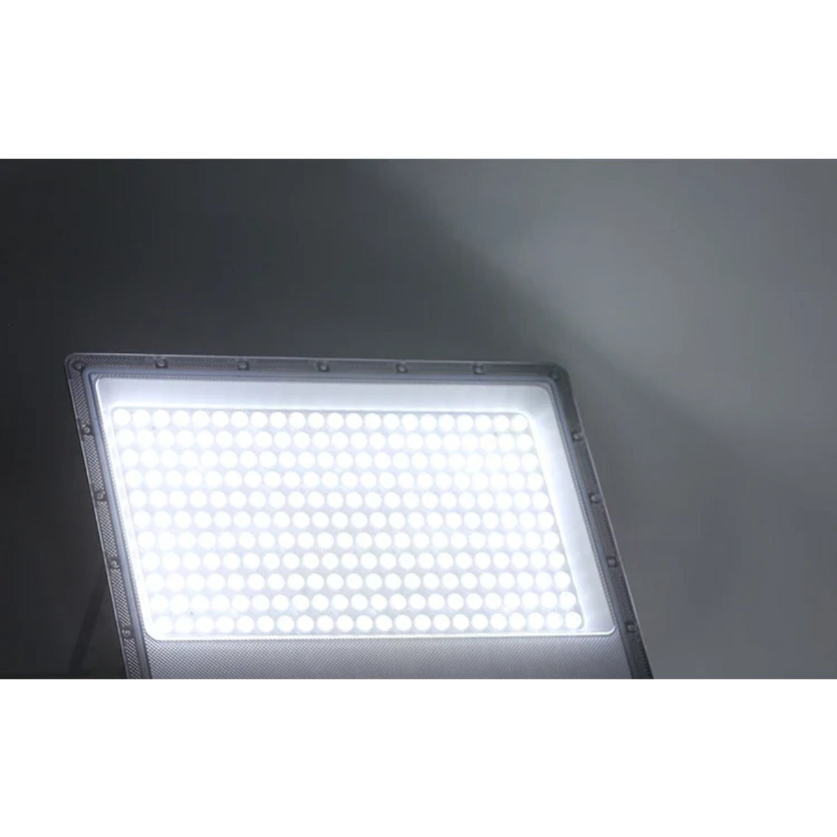 LED flood light lit panel