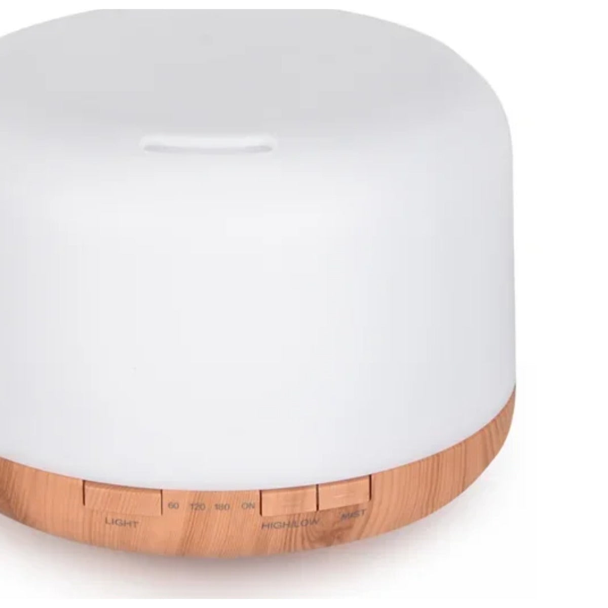 Diffuser light wood base