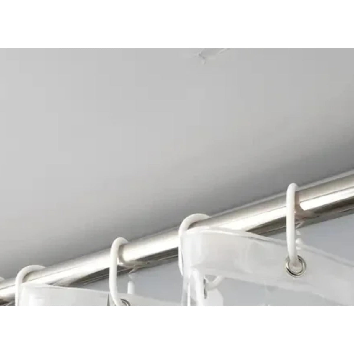 Liner grommets and hooks on rod