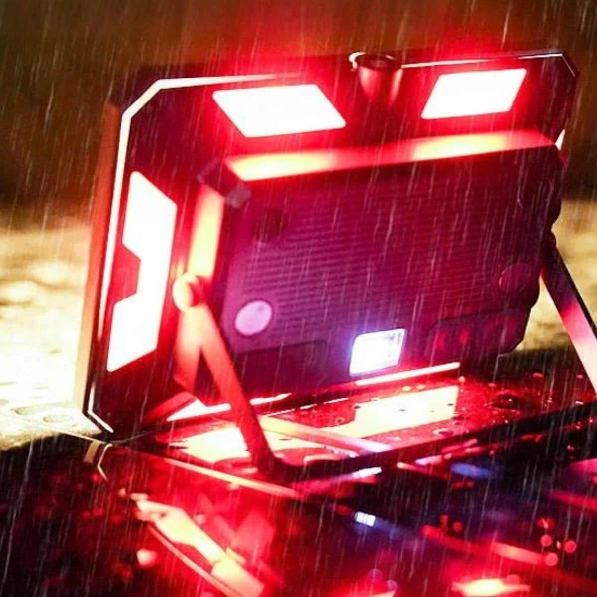 Rechargeable LED Camping Tent Light with High Power Searchlight