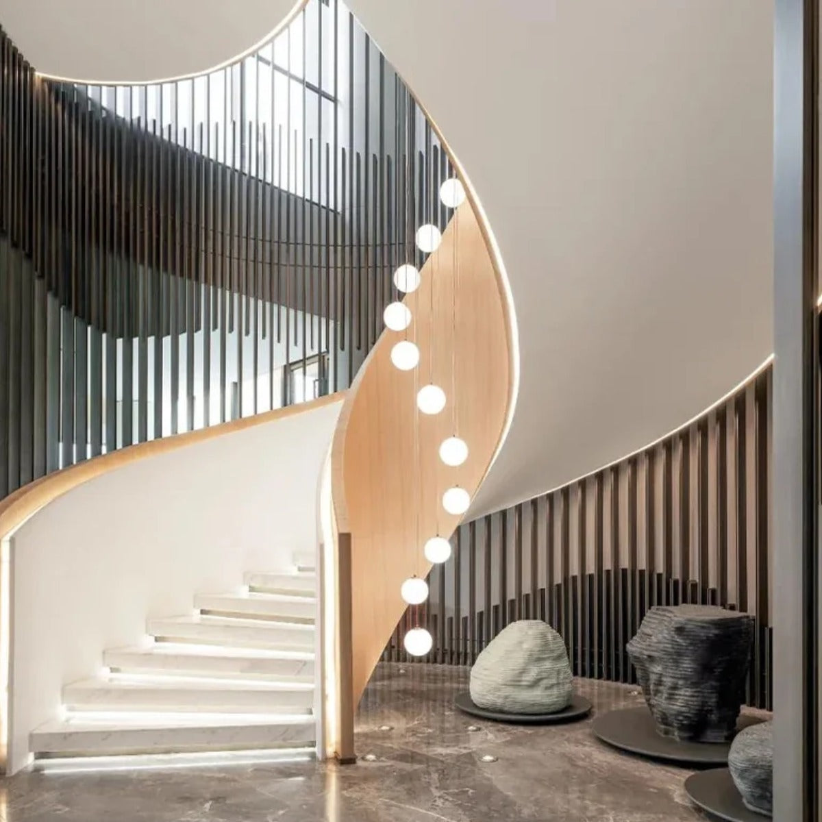 Motion Sensor LED Stair Light with Dual PIR Sensors, Up to 40 Steps