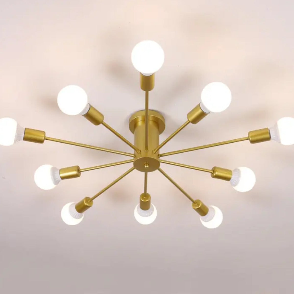 Vintage Pipe Loft Ceiling Chandelier