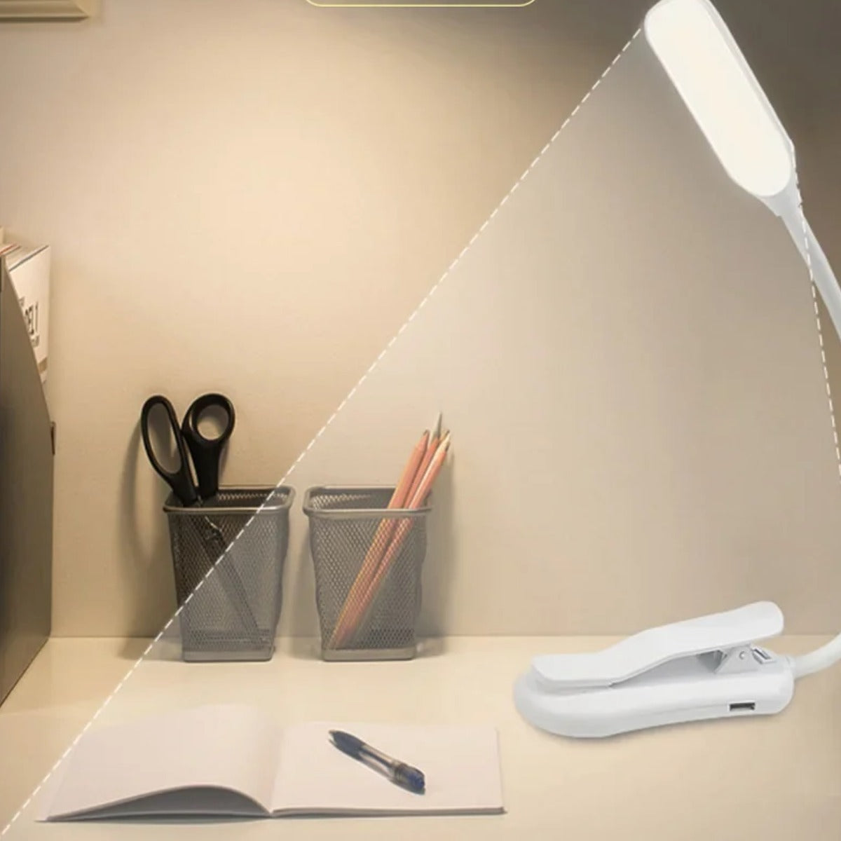 Rechargeable Clip On Book Light