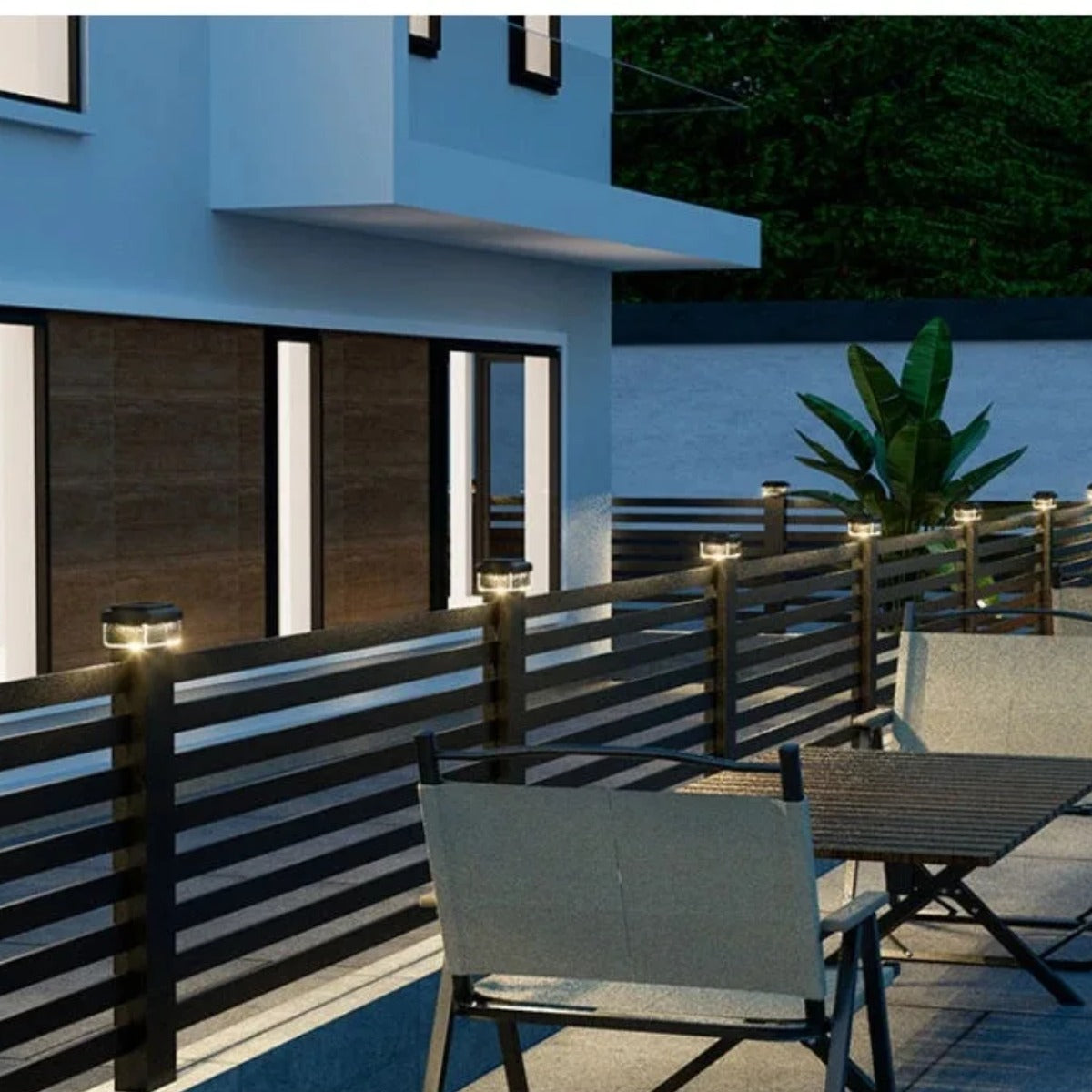 Waterproof Solar Post Cap Light