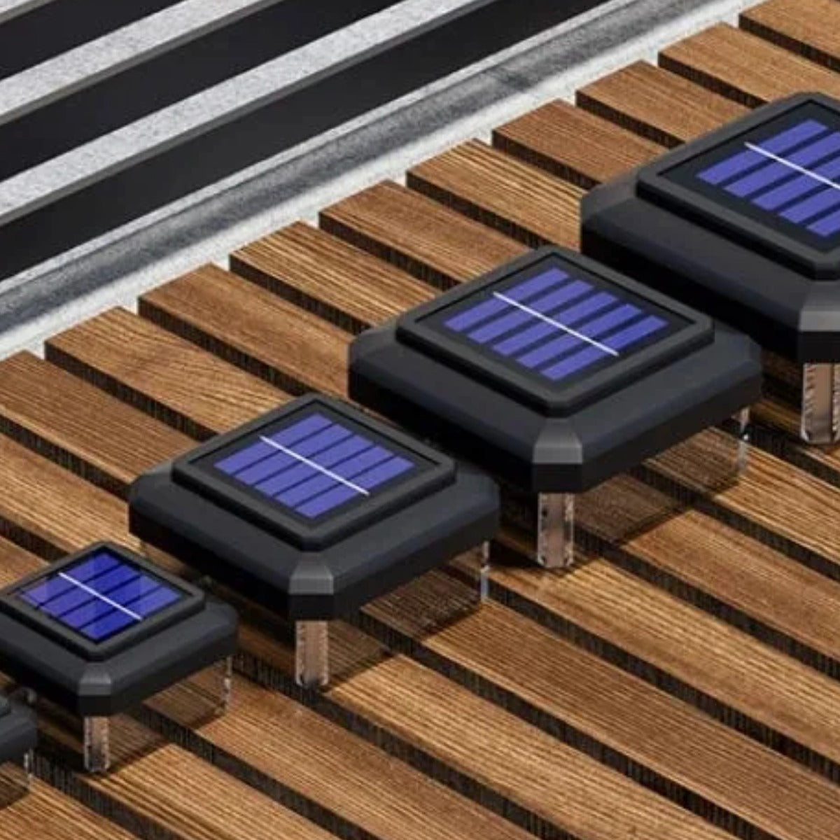 Waterproof Solar Post Cap Light