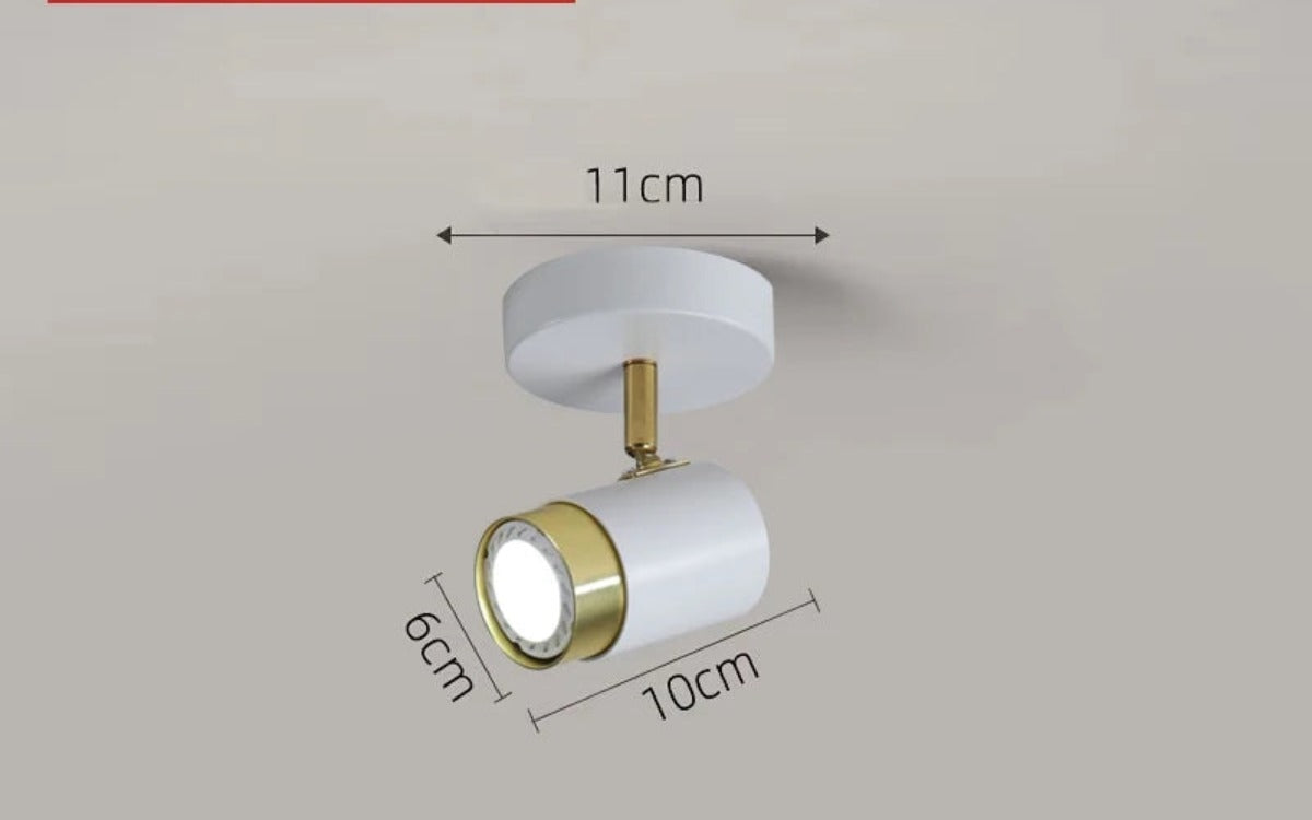 Long Linear LED Spotlight Chandelier