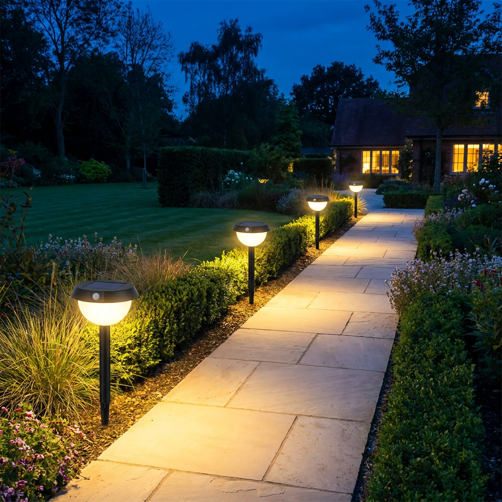 Evening Walkway, inspiration image