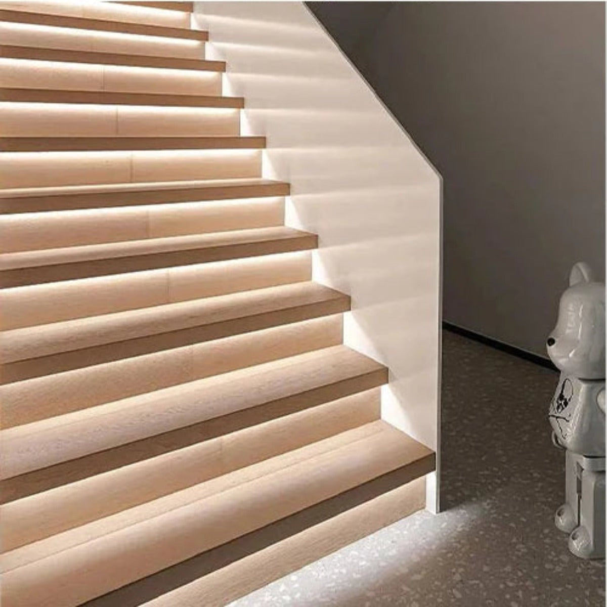 PIR Motion Sensor LED Stair Light, Up to 28 Steps