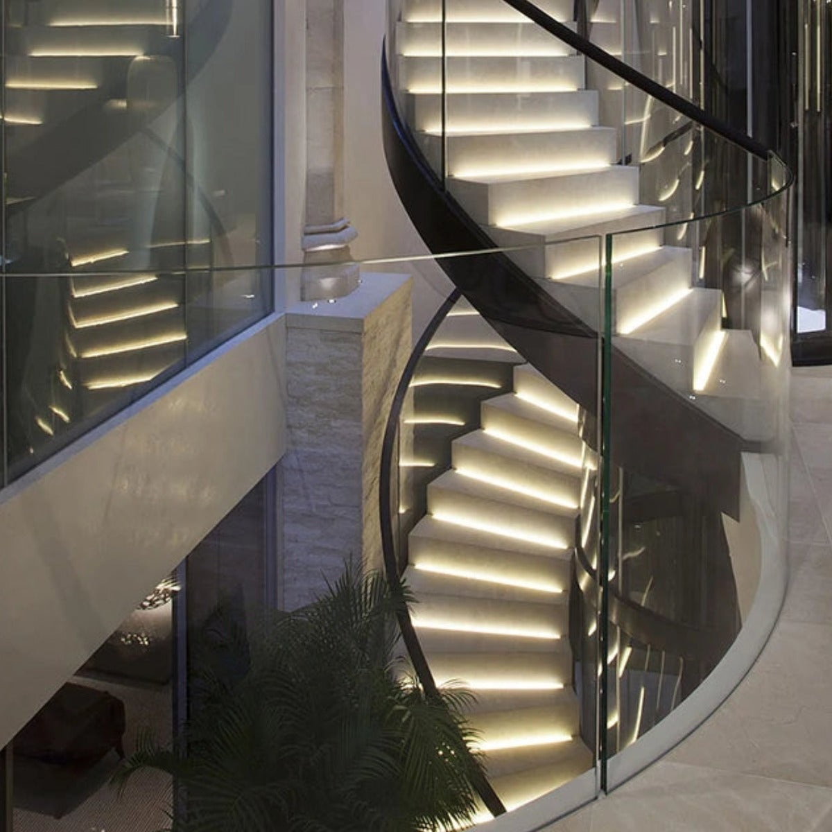 PIR Motion Sensor LED Stair Light, Up to 28 Steps