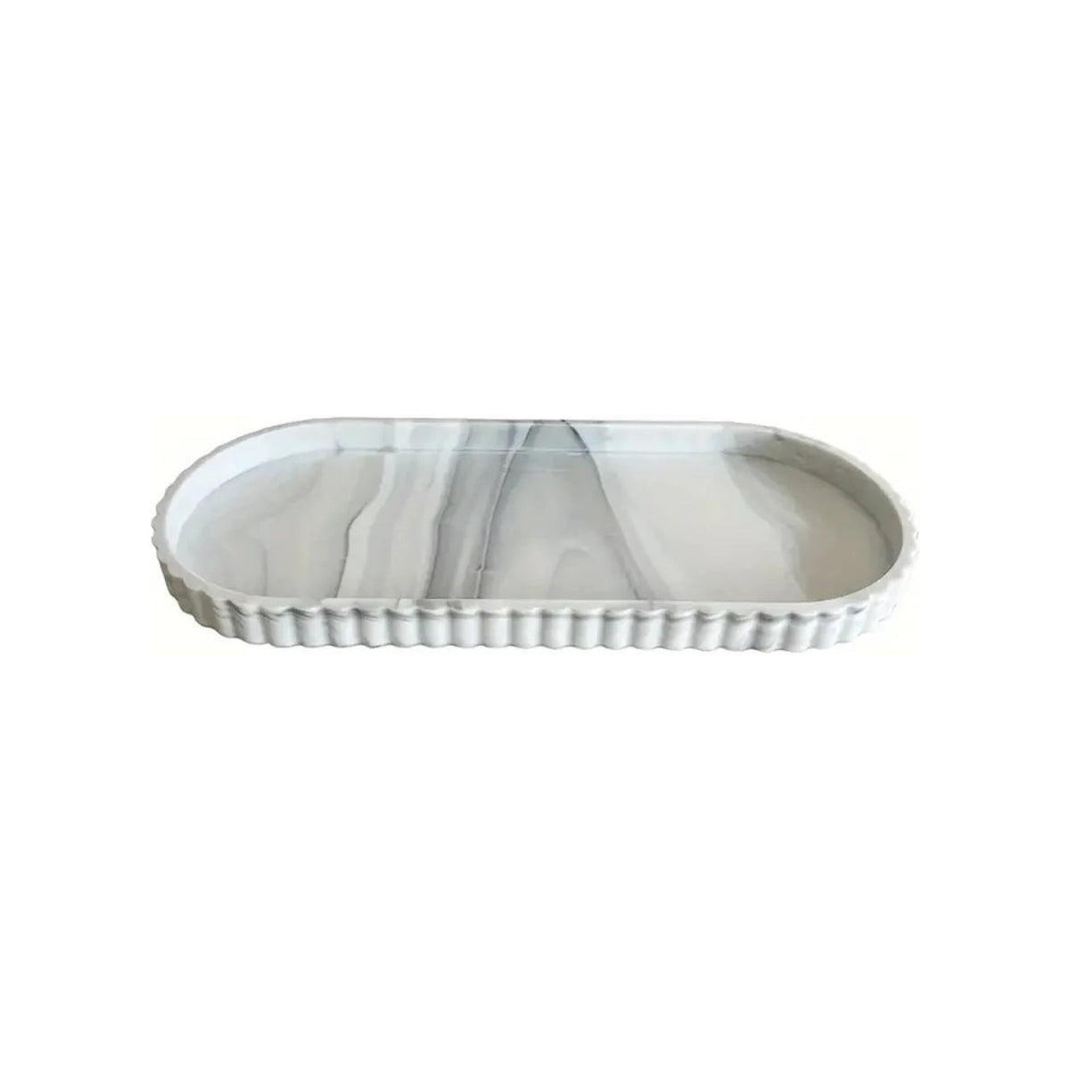 Silicone Oval Vanity Tray