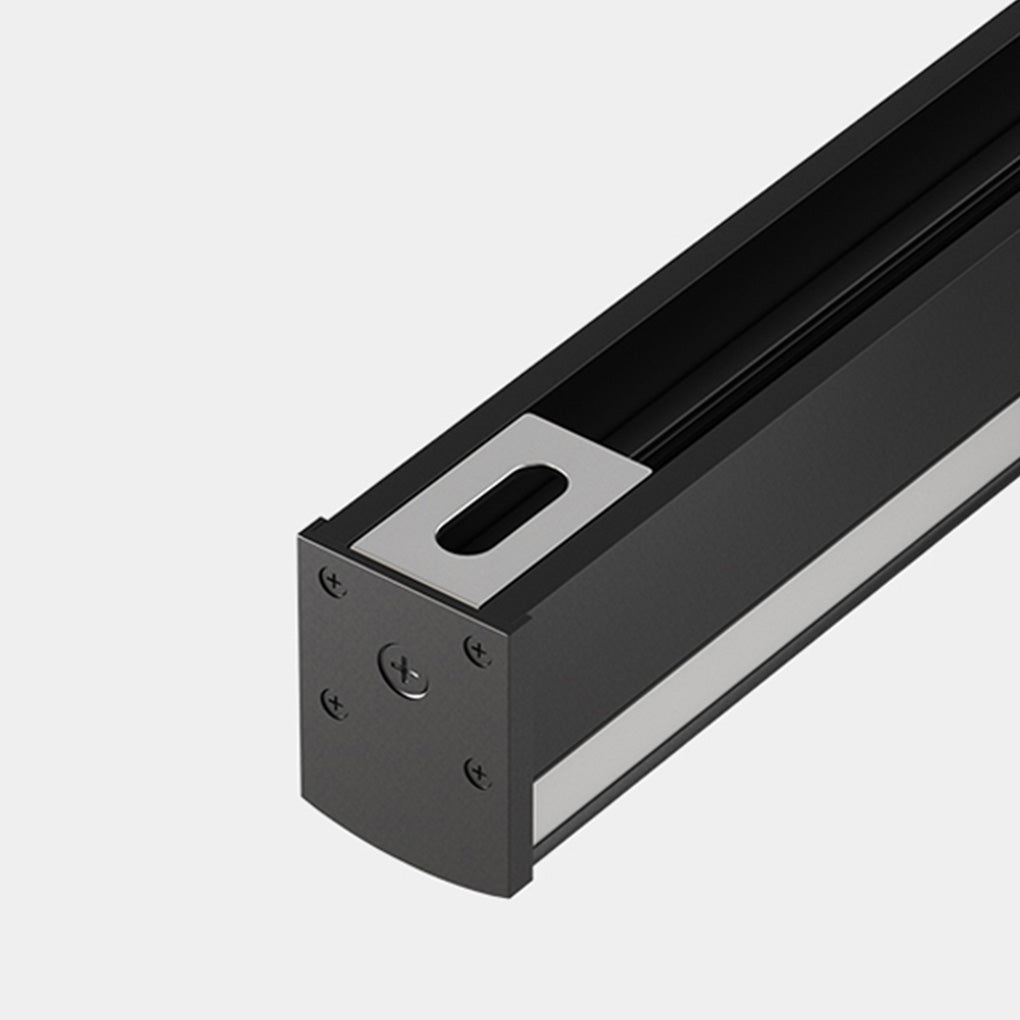 Ultra Slim Linear Wall Sconce, Black Aluminum Bar Light