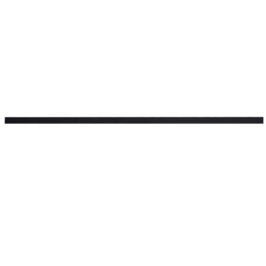 Ultra Slim Linear Wall Sconce, Black Aluminum Bar Light