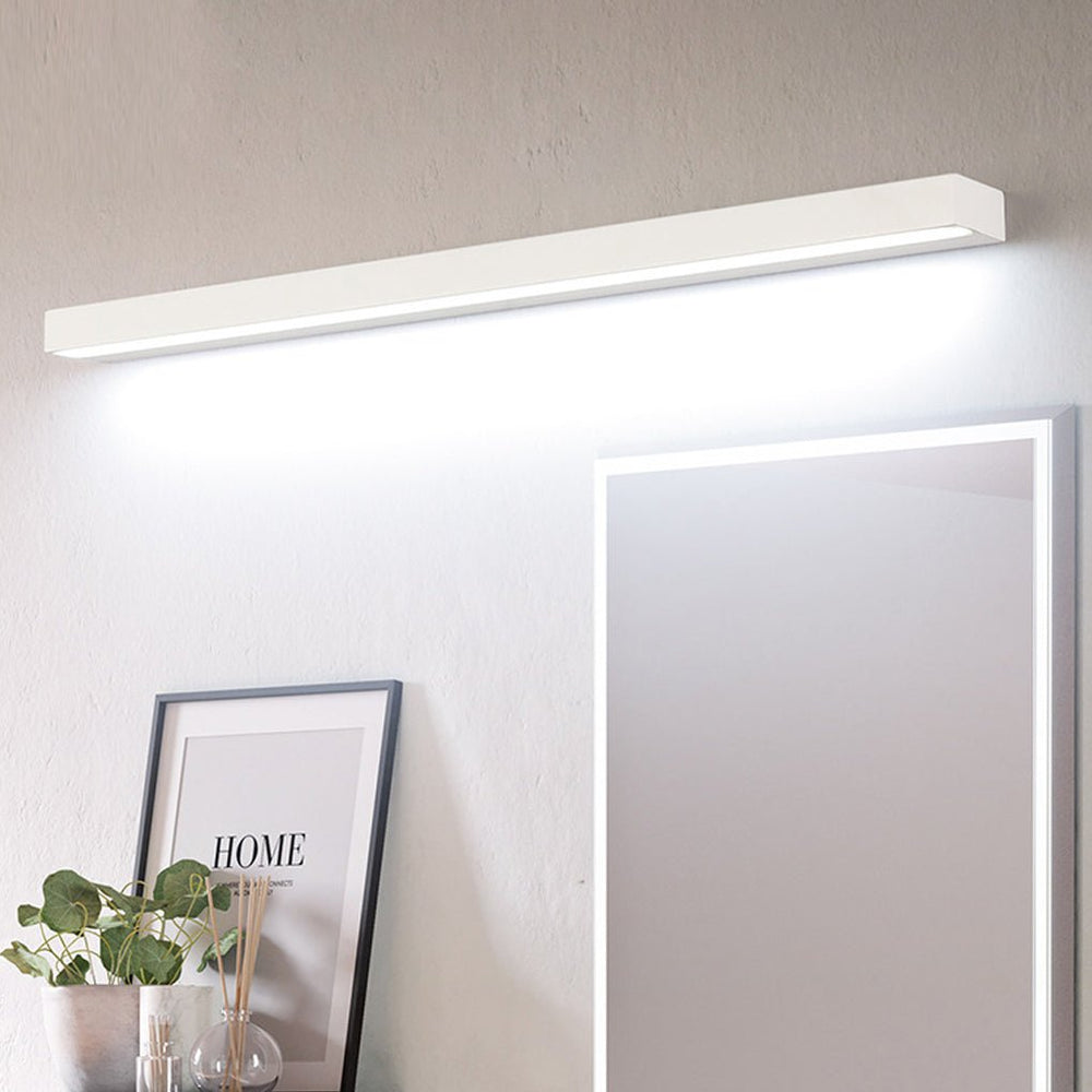 Brushed Bar Vanity Light, Aluminum LED Mirror Downlight