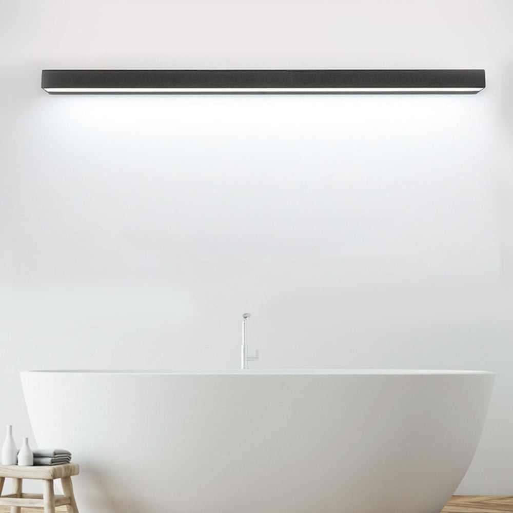 Brushed Bar Vanity Light, Aluminum LED Mirror Downlight