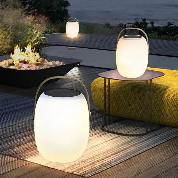Solar Floor Lantern