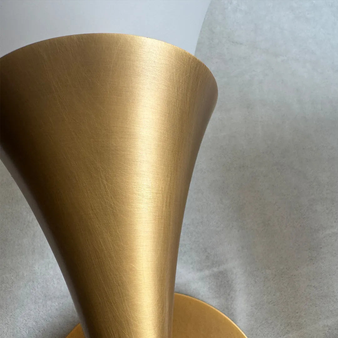 Brass Trumpet Wall Sconce, Retro Up and Down Wall Light, view 7