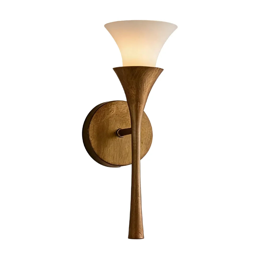 Brass Trumpet Wall Sconce, Retro Up and Down Wall Light, view 10