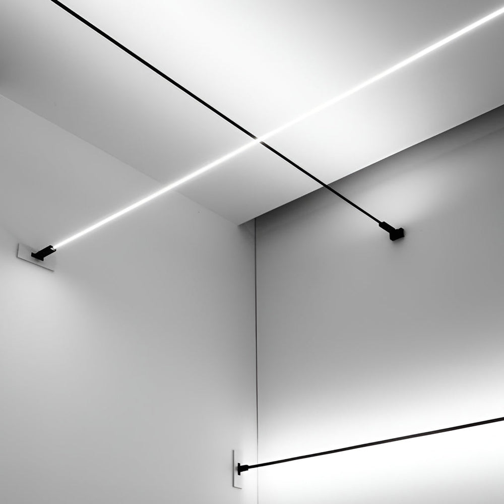 Skyline Linear Wall Light, Rotatable Slim Steel Bar Sconce, view 13