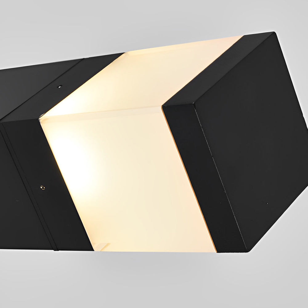 Square COB Bollard Light, Commercial Grade Walkway Fixture, view 8