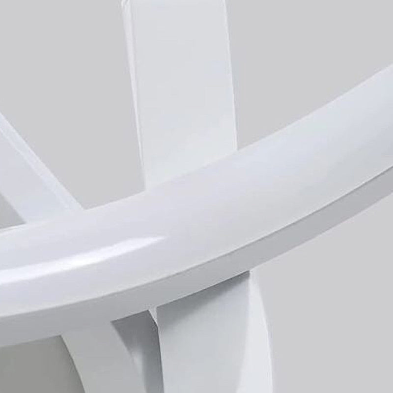 Twist Spiral Wall Sconce, Black and White Metal Wall Light