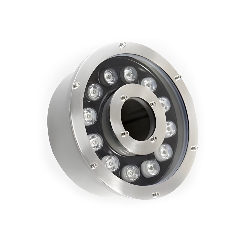 Ring Fountain Underwater Light, Stainless Steel Pond Light 17