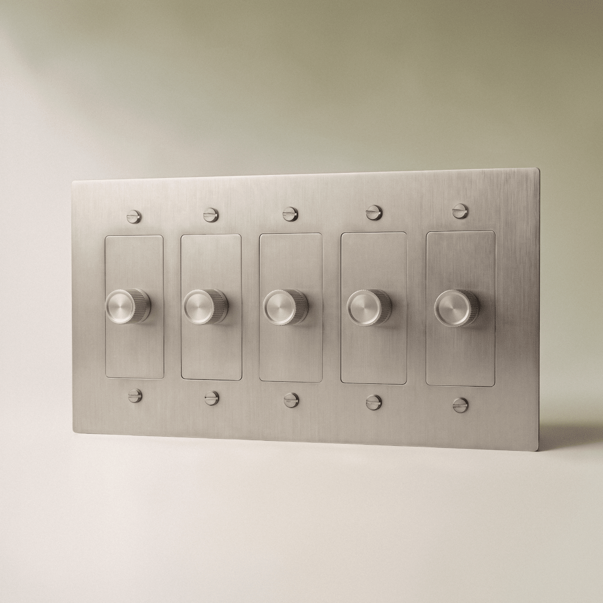 Brass 3 Way Rotary Dimmer Switch