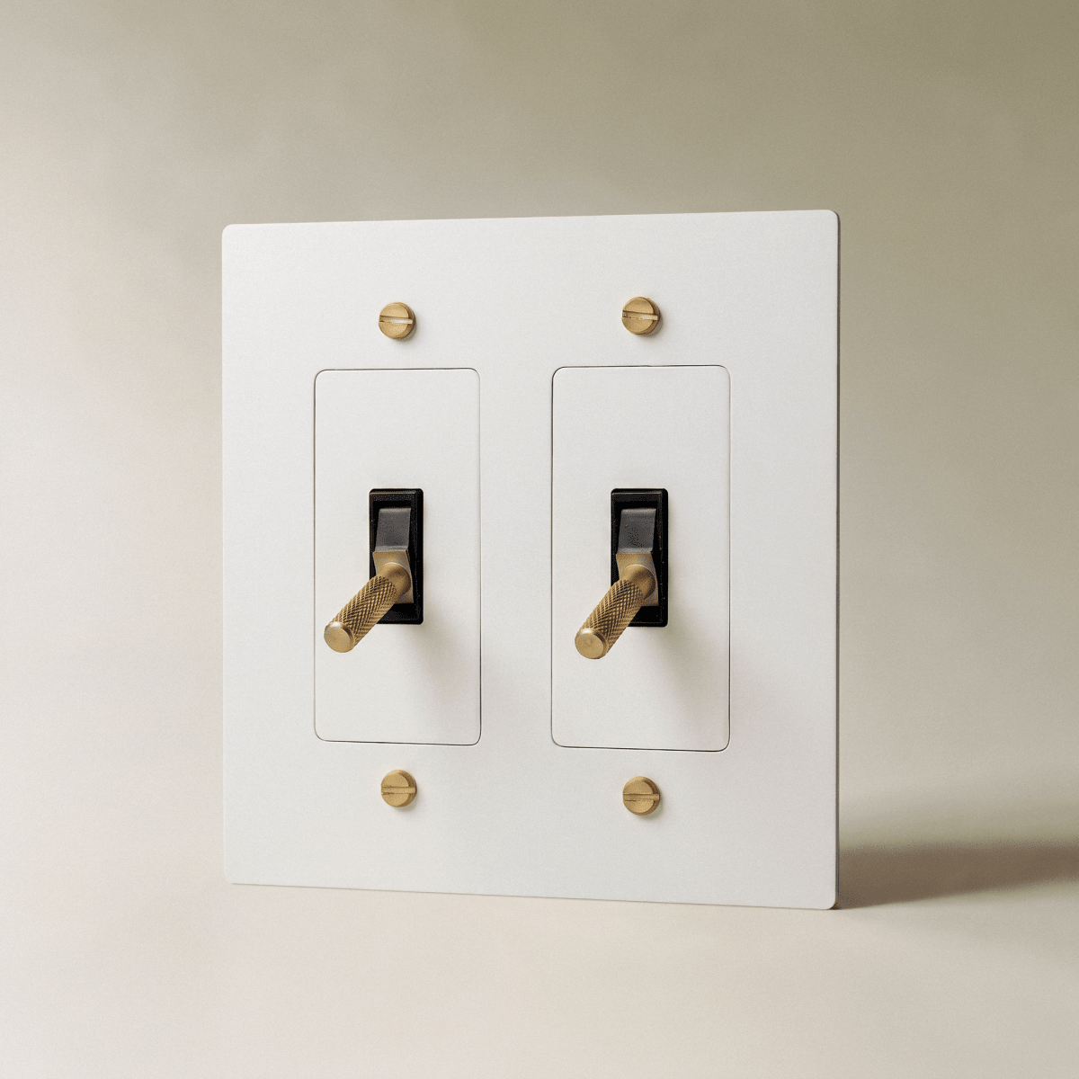 Brass 4 Way Toggle Light Switch