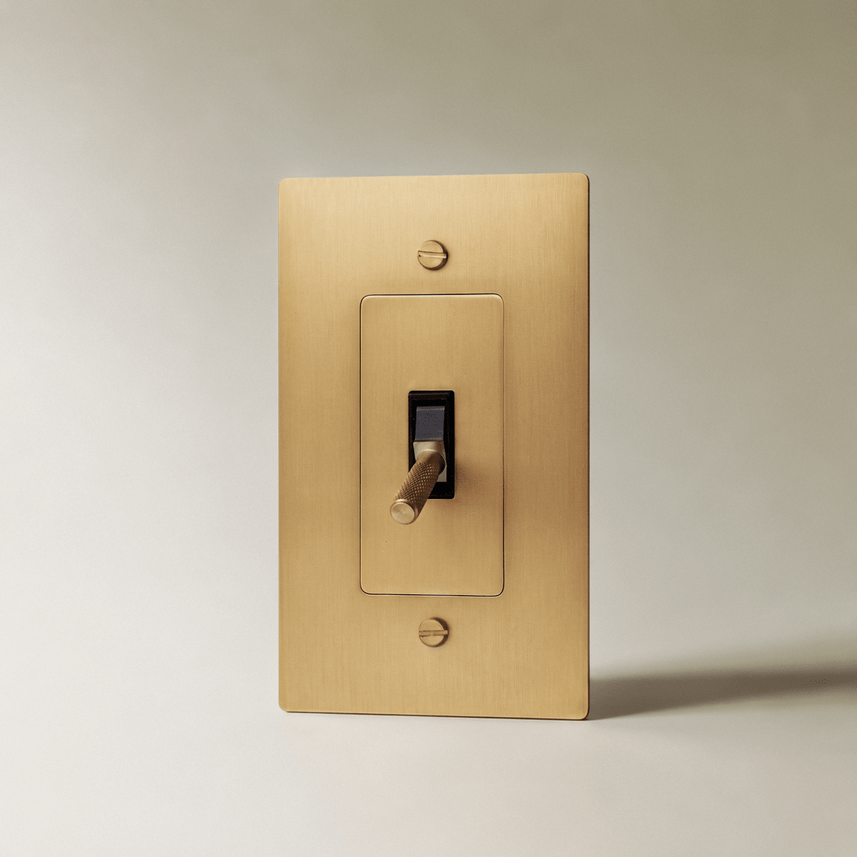 Brass Toggle Light Switch