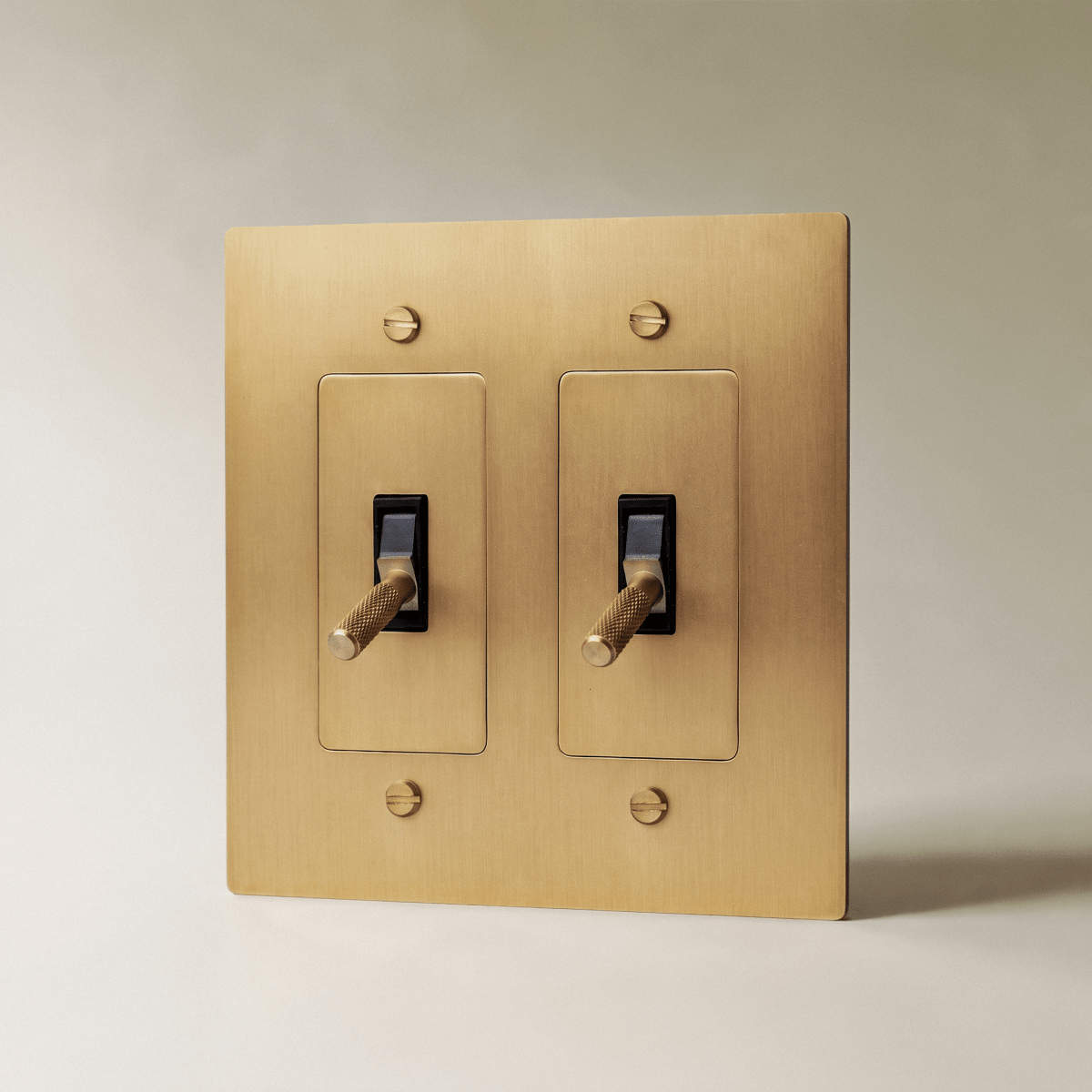 Brass 4 Way Toggle Light Switch