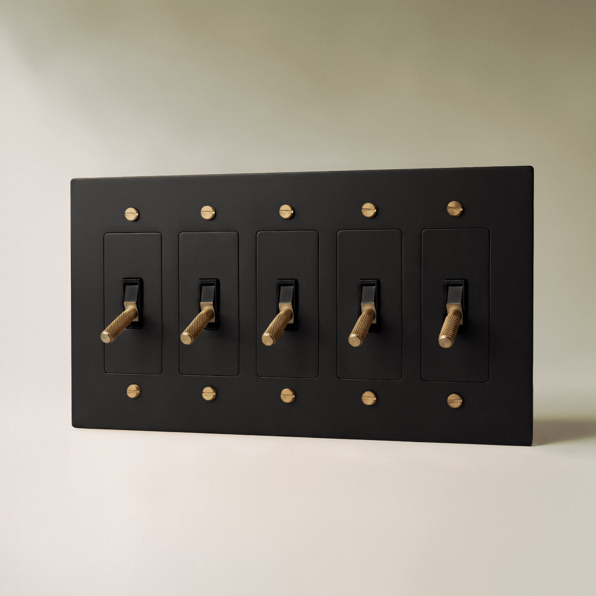 Brass Toggle Light Switch